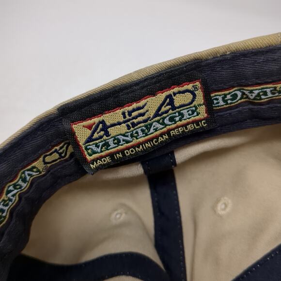 Bob Hope Chrysler Classic Slideback Hat Beige One Size Embroidered Ahead - Picture 9 of 9